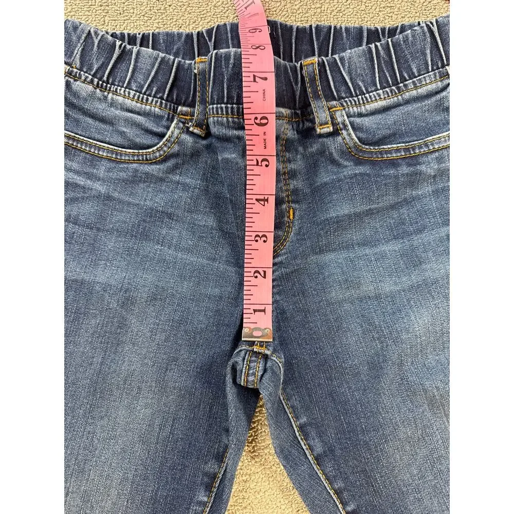 GAP Denim Jeans Girls 12 Regular Stretch Jegging Pull‎ On Style Blue